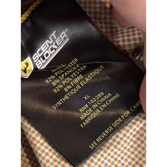 BNWT Scentblocker XLarge XL Long Sleeve Mossy Oak Camo Hunting Shirt Trinity - Picture 12 of 13